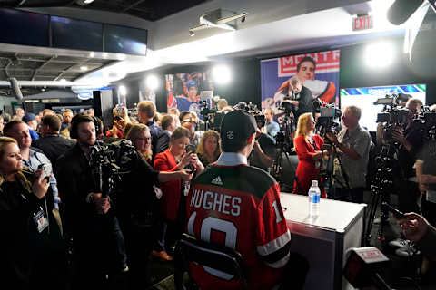 Jack Hughes – New Jersey Devils (Photo by Rich Lam/Getty Images)