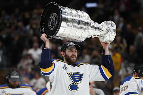 BOSTON, MASSACHUSETTS – JUNE 12: Joel Edmundson. (Photo by Patrick Smith/Getty Images)