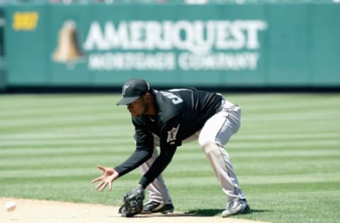 ANAHEIM, CALIFORNIA – JUNE 18: Luis Castillo