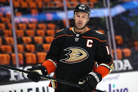 ANAHEIM, CALIFORNIA – MARCH 01: Ryan Getzlaf #15 of the Anaheim Duck . (Photo by Sean M. Haffey/Getty Images)