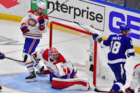 Carey Price #31 of the Montreal Canadiens. (Photo by Julio Aguilar/Getty Images)