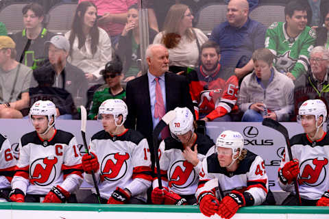 New Jersey Devils head coach Lindy Ruff: Jerome Miron-USA TODAY Sports