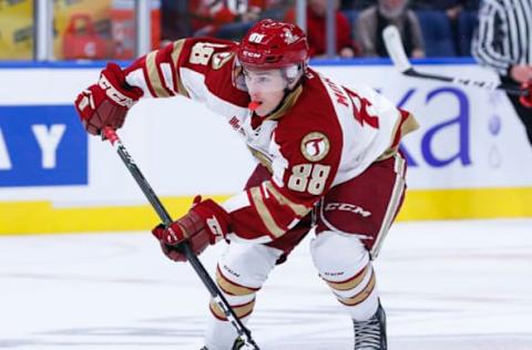 QUEBEC CITY, QC: Antoine Morand #88 of the Acadie-Bathurst Titan skates during his QMJHL hockey game at the Centre Videotron on November 9, 2016. (Photo by Mathieu Belanger/Getty Images)