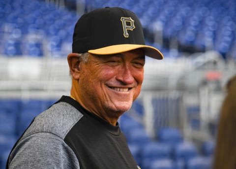 MIAMI, FL – APRIL 14: Manager Clint Hurdle