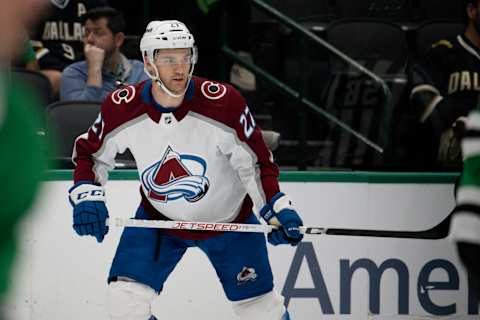 Oct 3, 2023; Dallas, Texas, USA; Jonathan Drouin. Mandatory Credit: Jerome Miron-USA TODAY Sports