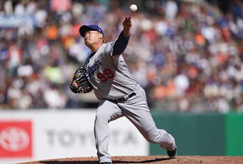 A Ryu signing could be more beneficial to plugging most of their roster holes. Photo by Thearon W. Henderson/Getty Images.