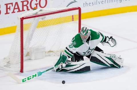 NHL Power Rankings: Dallas Stars goalie Kari Lehtonen (32) makes a save in the third period against the Minnesota Wild at Xcel Energy Center. The Minnesota Wild beat the Dallas Stars 4-0. Mandatory Credit: Brad Rempel-USA TODAY Sports