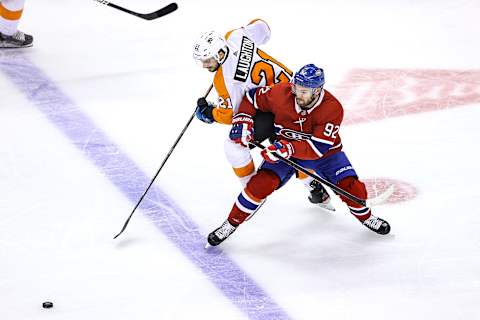 TORONTO, ONTARIO – AUGUST 18: Jonathan Drouin Montreal Canadiens (Photo by Elsa/Getty Images)