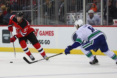 New Jersey Devils center Pavel Zacha (37): Ed Mulholland-USA TODAY Sports