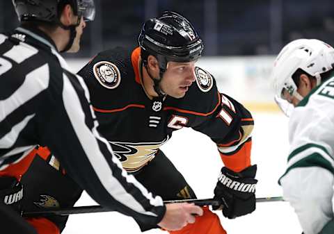 Ryan Getzlaf #15 of the Anaheim Ducks. (Photo by Sean M. Haffey/Getty Images)