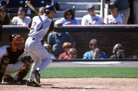 Luis Gonzalez (Photo by Brad Mangin/MLB Photos via Getty Images)