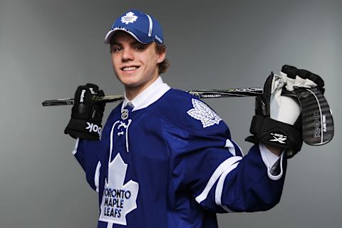 ST PAUL, MN – JUNE 25: Max Everson 203rd overall pick by the Toronto Maple Leafs poses for a portrait during day two of the 2011 NHL Entry Draft at Xcel Energy Center on June 25, 2011 in St Paul, Minnesota. (Photo by Nick Laham/Getty Images)