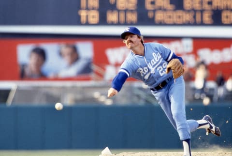 Dan Quisenberry (Photo by Owen C. Shaw/Getty Images)