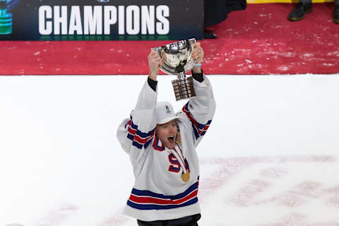 Cam York #4 of the United States. (Photo by Codie McLachlan/Getty Images)