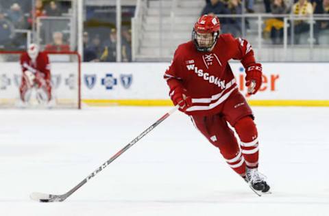 Max Zimmer, Wisconsin Badgers (Photo by Scott W. Grau/Icon Sportswire via Getty Images)