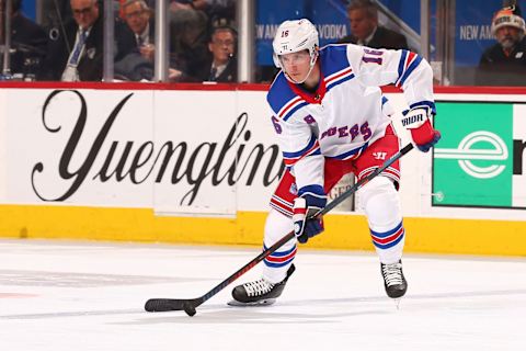 Ryan Strome #16 of the New York Rangers (Photo by Mitchell Leff/Getty Images)