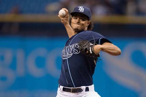 The Tampa Bay Rays strong rotation should keep them competitive throughout the upcoming season.  Mandatory Credit: Jeff Griffith-USA TODAY Sports