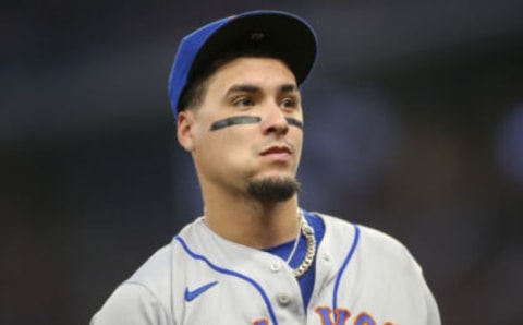 Javier Baez with the Mets. Brett Davis-USA TODAY Sports