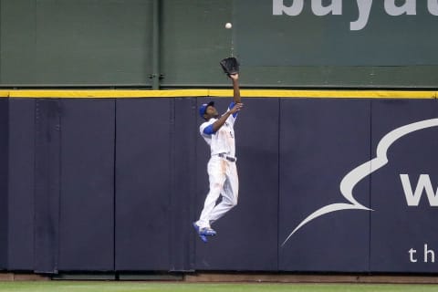 MILWAUKEE, WI – SEPTEMBER 14: Lorenzo Cain (Photo by Dylan Buell/Getty Images)