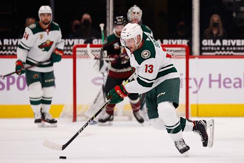 Nick Bonino, who won two Stanley Cup titles with the Pittsburgh Penguins, brought some leadership in his first season with the MInnesota Wild this year. (Photo by Christian Petersen/Getty Images)