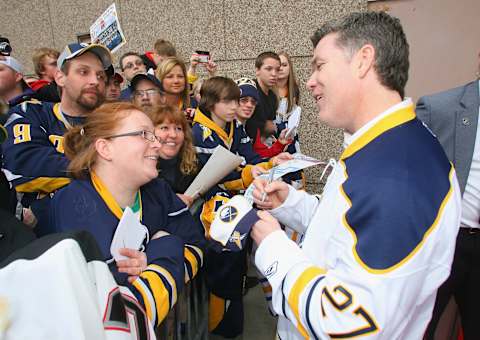 Brad May (Photo by Rick Stewart/Getty Images)