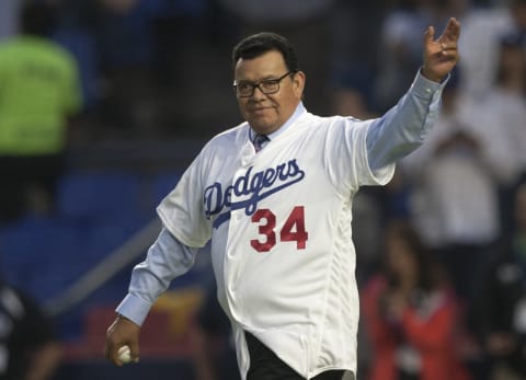 Fernando Valenzuela (Photo credit should read JULIO CESAR AGUILAR/AFP via Getty Images)