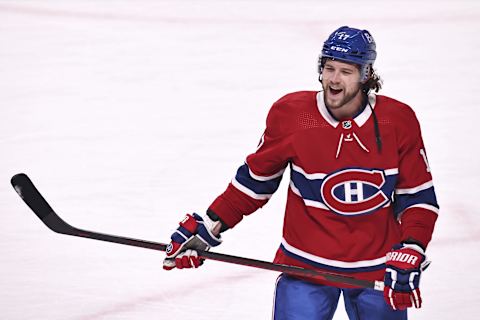 Apr 16, 2021; Montreal, Quebec, CAN; Montreal Canadiens right wing Josh Anderson Mandatory Credit: Jean-Yves Ahern-USA TODAY Sports