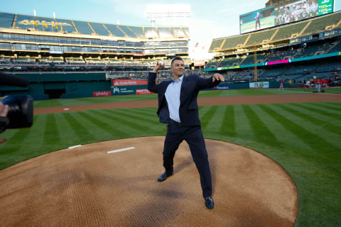 Eric Chavez (Photo by Michael Zagaris/Oakland Athletics/Getty Images)