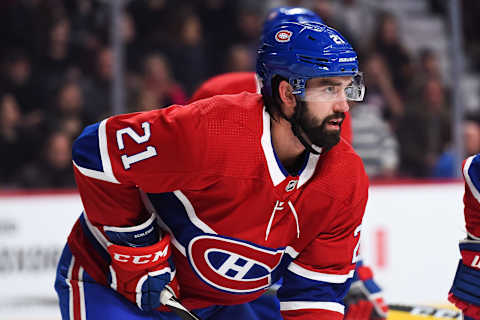 MONTREAL, QC – NOVEMBER 10: Montreal Canadiens David Schlemko Karl Alzner Jordie Benn (Photo by David Kirouac/Icon Sportswire via Getty Images)