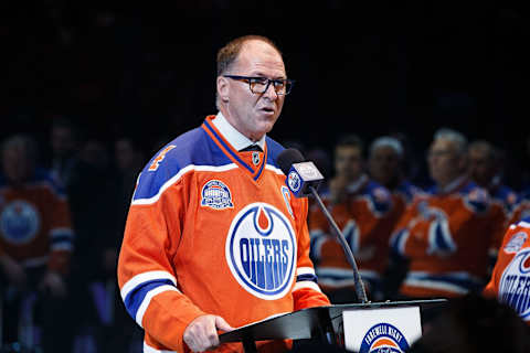 Edmonton Oilers, Kevin Lowe (Photo by Codie McLachlan/Getty Images)