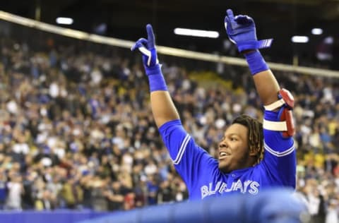 MONTREAL, QC – MARCH 27: Vladimir Guerrero Jr.