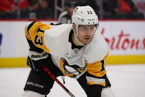 Brandon Tanev #13 of the Pittsburgh Penguins. (Photo by Gregory Shamus/Getty Images)