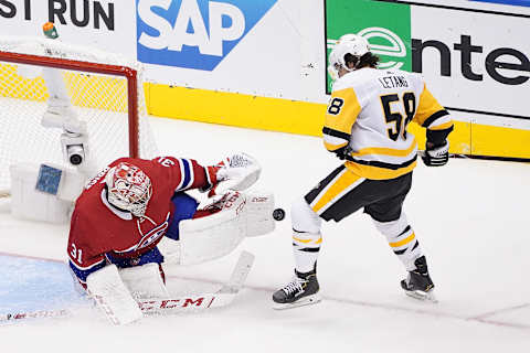 Kris Letang #58 of the Pittsburgh Penguins (Photo by Andre Ringuette/Freestyle Photo/Getty Images)