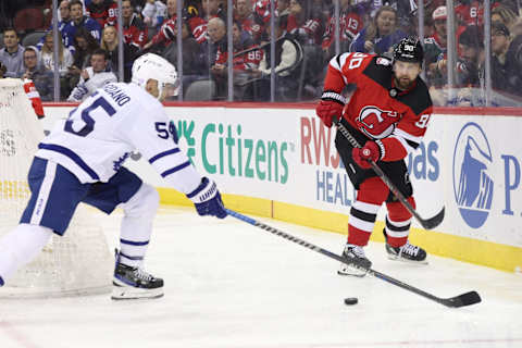 New Jersey Devils left wing Tomas Tatar (90): Ed Mulholland-USA TODAY Sports