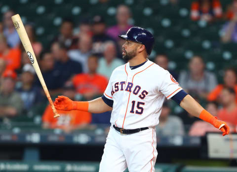 Carlos Beltran late in his career with the Houston Astros. Mark J. Rebilas-USA TODAY Sports