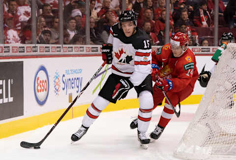 Shane Bowers #15 of Canada (Photo by Rich Lam/Getty Images)