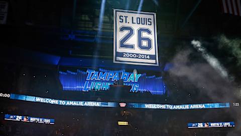 Tampa Bay Lightning, Martin St. Louis (Photo by Mike Carlson/Getty Images)