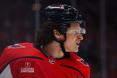 Sonny Milano, Washington Capitals (Photo by Scott Taetsch/Getty Images)