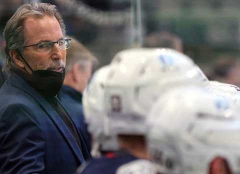 John Tortorella, Head Coach of the Columbus Blue Jackets. (Photo by Ronald Martinez/Getty Images)