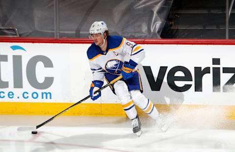 Jack Eichel. The New Vegas Golden Knight. (Photo by Bruce Bennett/Getty Images)