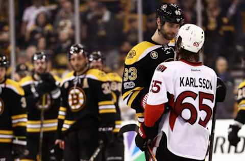 BOSTON, MA – APRIL 23: Zdeno Chara