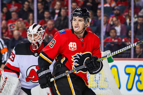 Calgary Flames left wing Matthew Tkachuk (19): Sergei Belski-USA TODAY Sports