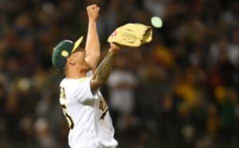 OAKLAND, CA – APRIL 21: Sean Manaea