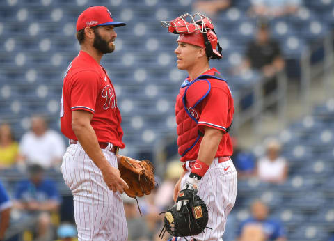 While Realmuto receives the lion’s share of Phillies walk-year coverage, Arrieta is also playing for a free-agent contract. Photo by Mark Brown/Getty Images.