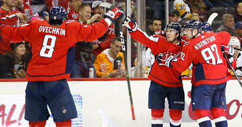 T.J. Oshie, Washington Capitals Mandatory Credit: Geoff Burke-USA TODAY Sports