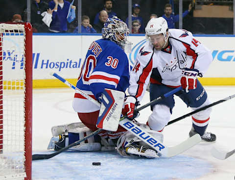 Henrik Lundqvist #30 of the New York Rangers (Photo by Bruce Bennett/Getty Images)