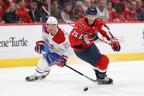 Nic Dowd, Washington Capitals (Photo by Patrick Smith/Getty Images)