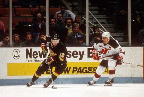 Pavel Bure (Photo by Focus on Sport/Getty Images)