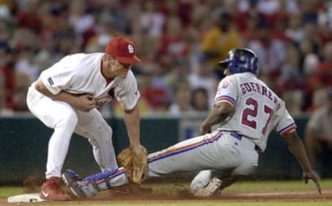 Scott Rolen makes a play at third base.  SCOTT ROVAK/AFP via Getty Images)