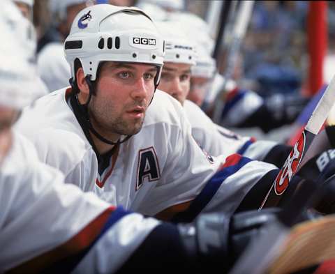 Ed Jovanovski, Vancouver Canucks. (Jeff Vinnick/Getty Images/NHL)